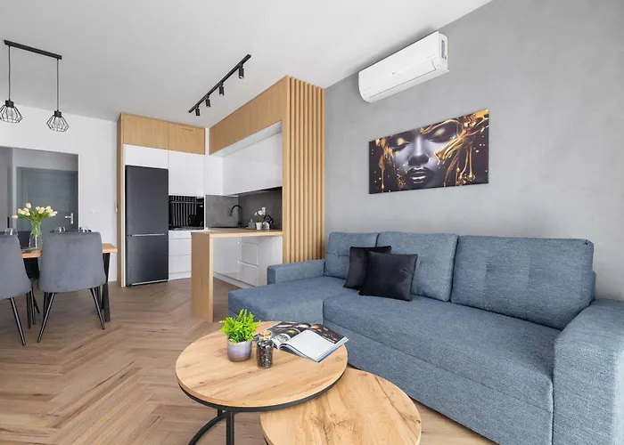 Nowoczesny Apartament W Krakowie Z Klimatyzowanym Salonem Dwa Miejsca Postojowe By Noclegi Renters